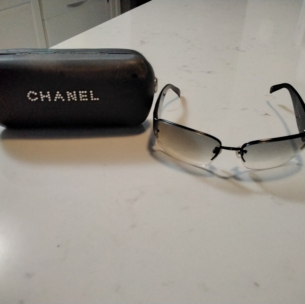 Sunglasses and case